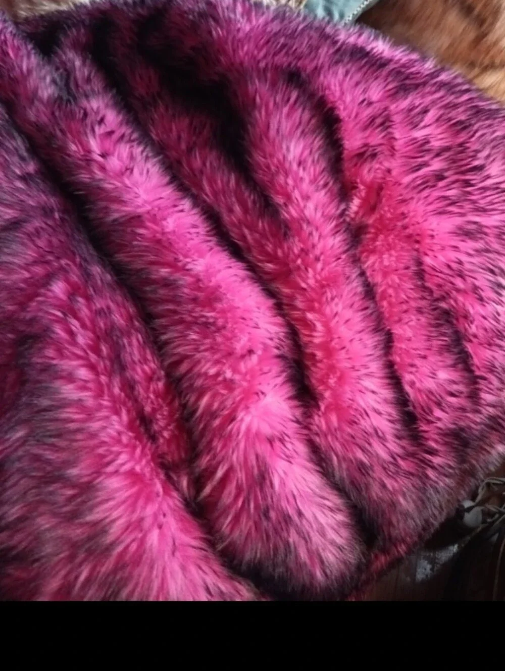 Minky beautiful fushia